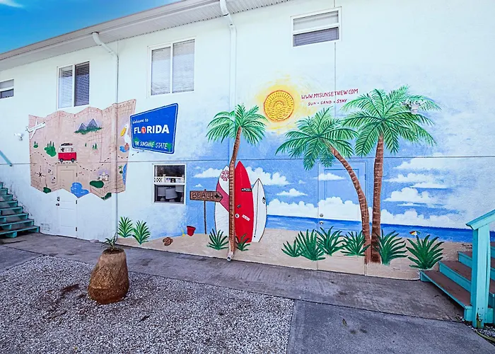 2bd 1ba Sunset 3 3mins To Beach! * Clearwater Beach